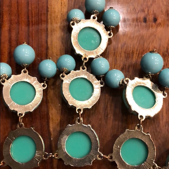 Vintage beaded Turquoise statement piece - Picture 7 of 9